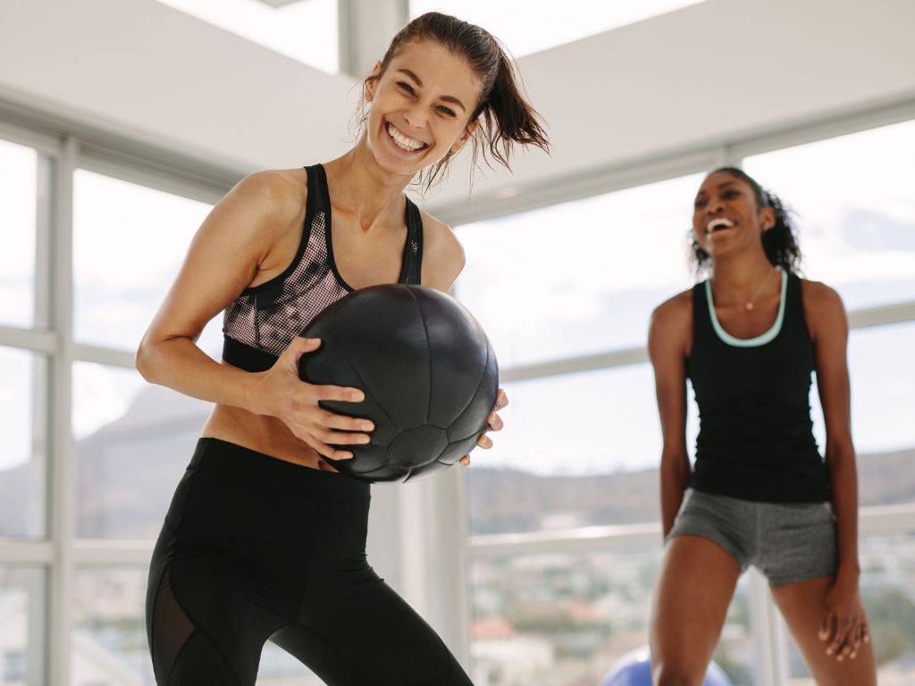 Medicine Ball Strength Workout Women